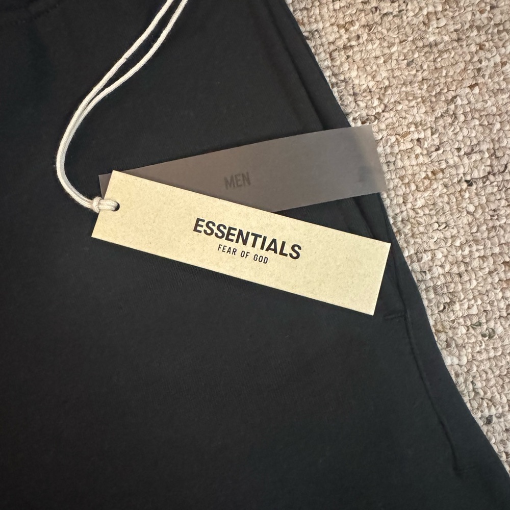 Essentials Black Sweatpants NWT - image 4